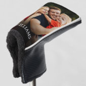 Persoonlijke foto familienaam golfheadcover (3/4 voorkant)
