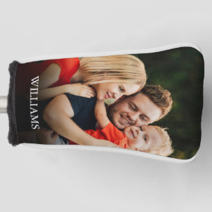 Persoonlijke foto familienaam golfheadcover