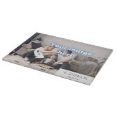 Persoonlijke foto&familienaam Kitchen Snijplank (Hoek)