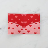 Persoonlijke foto Fijne Valentijnsdag Feestdagen Kaart (Binnen)