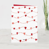 Persoonlijke foto Fijne Valentijnsdag Hart Kaart (Achterkant)