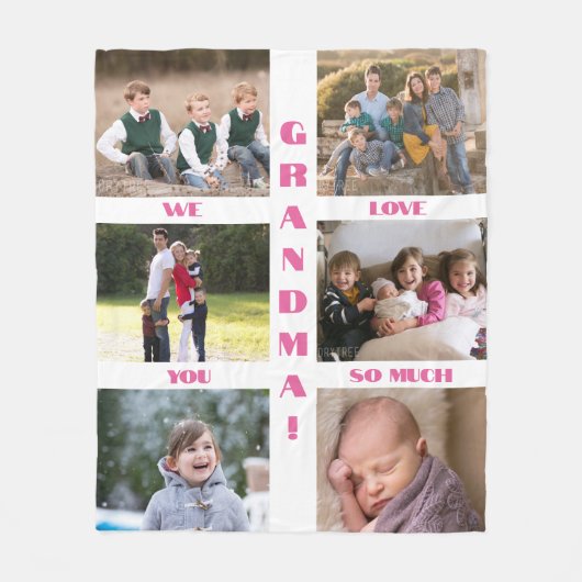 Persoonlijke foto fleece deken (Voorkant)