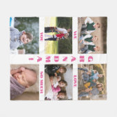 Persoonlijke foto fleece deken (Voorkant (Horizontaal))