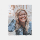 Persoonlijke foto fleece deken (Voorkant)