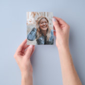 Persoonlijke foto flyer (Hand)