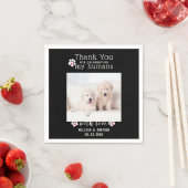 Persoonlijke foto Foto Dank je weduwschap Servet (Insitu)