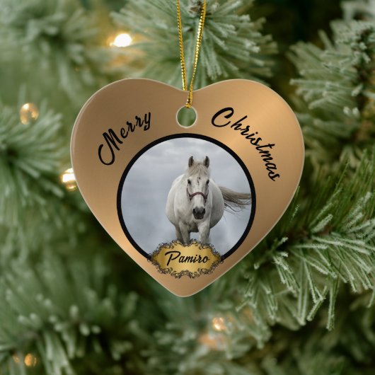 Persoonlijke foto foto foto Pet Ornament (Boom)