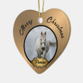 Persoonlijke foto foto foto Pet Ornament (Links)