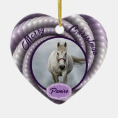 Persoonlijke foto foto foto Pet Ornament (Voorkant)