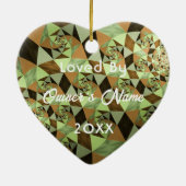 Persoonlijke foto foto foto Pet Ornament (Achterkant)