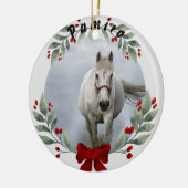 Persoonlijke foto foto foto Pet Ornament (Links)