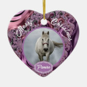 Persoonlijke foto foto foto Pet Ornament (Voorkant)