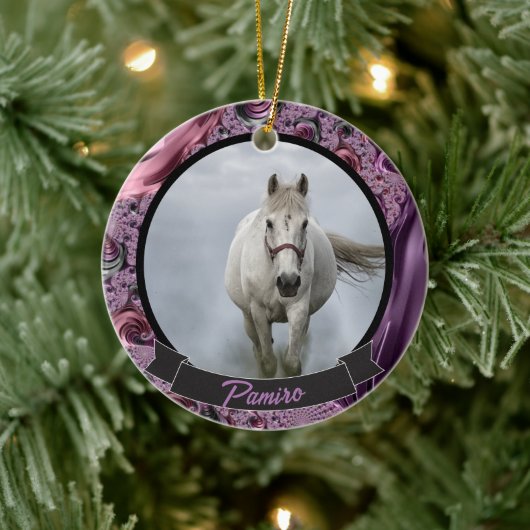 Persoonlijke foto foto foto Pet Ornament (Boom)