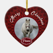 Persoonlijke foto foto foto Pet Ornament (Voorkant)