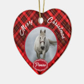 Persoonlijke foto foto foto Pet Ornament (Links)