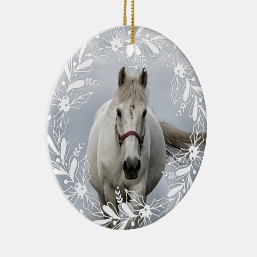 Persoonlijke foto foto foto Pet Ornament (Rechts)