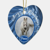 Persoonlijke foto foto foto Pet Ornament (Links)