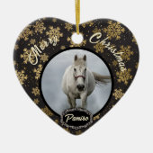 Persoonlijke foto foto foto Pet Ornament (Voorkant)