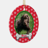 Persoonlijke foto-foto van pop-uppagina's afdrukke keramisch ornament (Rechts)