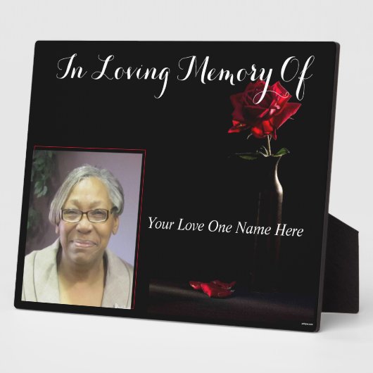 Persoonlijke foto fotoplaat (Zijkant)