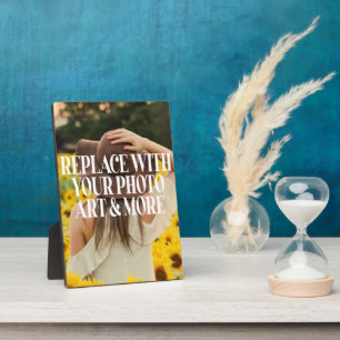 Persoonlijke foto fotoplaat