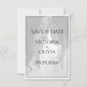 Persoonlijke foto Gay Lesbian Save the Date (Voorkant)