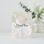 Persoonlijke foto Gay Wedding Bedankt Briefkaart (Staand voorkant)