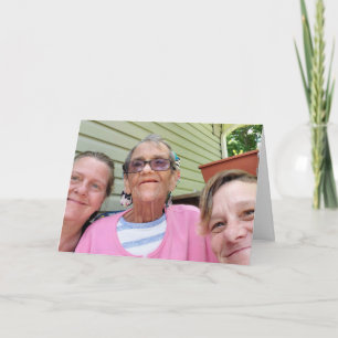 Persoonlijke foto Gewoon hallo zeggen Kaart