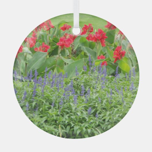 Persoonlijke foto glas ornament (Voorkant)