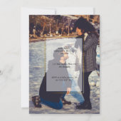 Persoonlijke foto Gold Lijst Weddenschap Kaart (Achterkant)