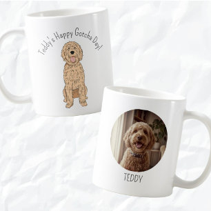 Persoonlijke foto Golden Doodle Gotcha Day mok