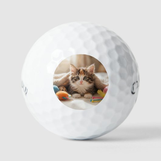 Persoonlijke foto golfbal luxe aangepast ontwerp golfballen (Voorkant)