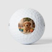 Persoonlijke foto golfbal professionele afwerking golfballen (Voorkant)