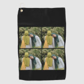 Persoonlijke foto golfhanddoek (Voorkant)