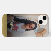 Persoonlijke foto gouden handtekening naam script Case-Mate iPhone case (Achterkant (horizontaal))