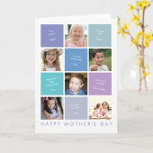 Persoonlijke foto Grandma's Moederdag Card Kaart (Gele Bloem)