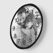 Persoonlijke foto grote klok (Hoek)