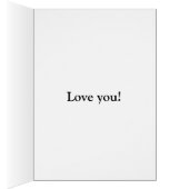 Persoonlijke foto Happy Birthday Kaart op elke lee (Binnen (Rechts))