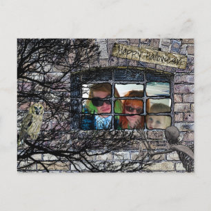 Persoonlijke foto Happy Halloween foto Briefkaart