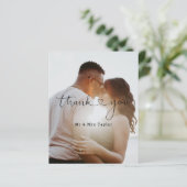 Persoonlijke foto Hartelijk dank (Staand voorkant)