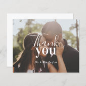 Persoonlijke foto Hartelijk dank (Voorkant / Achterkant)