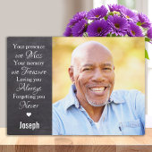 Persoonlijke foto Herdenking Keepomwille Memorial Fotoplaat