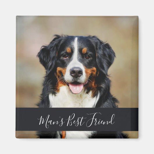 Persoonlijke foto hond magneet (Voorkant)