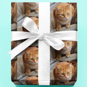 Persoonlijke foto honden kattenhuisdier op maat ge cadeaupapier