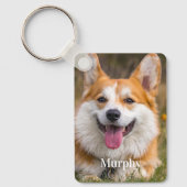 Persoonlijke foto-Hondenliefhebber Sleutelhanger P (Voorkant)