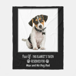 Persoonlijke foto huisdier hond fleece deken