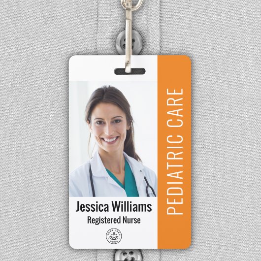Persoonlijke foto-ID met aangepaste details voor m Badge