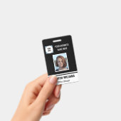 Persoonlijke foto-ID van werknemer Verticale badge (Handheld)