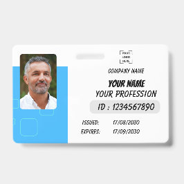 Persoonlijke foto ID zakelijke badge