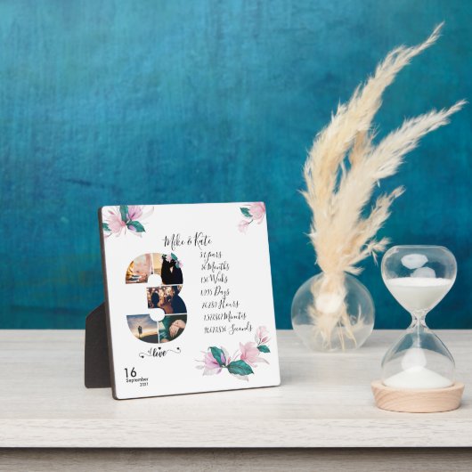 Persoonlijke foto-inkolling-liefdescombinatie fotoplaat (Insitu)